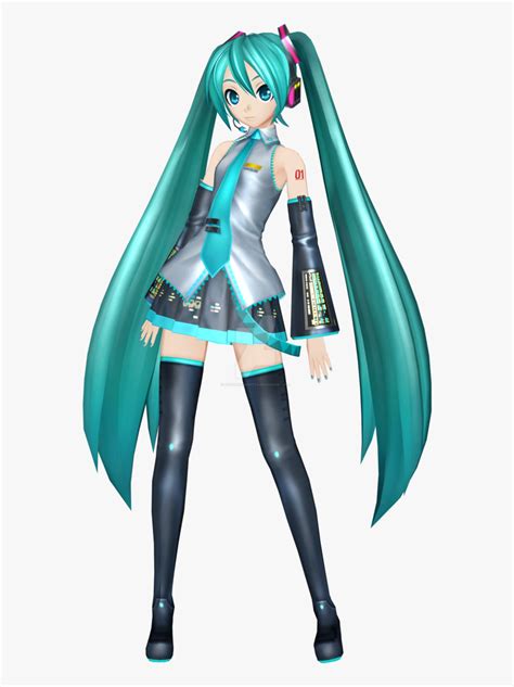 hatsune miku 3d model.